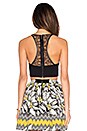 view 3 of 4 Teresa Crop Top in Black