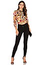 view 4 of 5 Cora Contrast Blouse in Medieval Floral