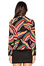 view 3 of 5 Aisha Tie Neck Blouse in Mod Stripe Multi