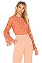 view 1 of 5 Pasha Top in Salmon