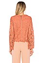 view 3 of 5 Pasha Top in Salmon