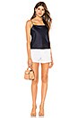 view 4 of 4 Harmon Drapey Slip Tank in Navy