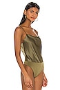 view 3 of 5 Harmon Bodysuit in Olive