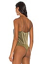 view 4 of 5 Harmon Bodysuit in Olive