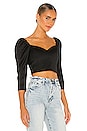 view 2 of 4 Solange Crop Top in Black
