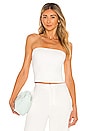 view 1 of 4 Alison Tube Top in Soft White