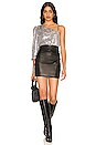 view 5 of 6 Lucinda Top in Silver & Gunmetal