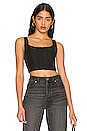 view 1 of 4 Breslin Boned Corset Top in Black