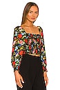 view 2 of 4 Cooper Smock Bodice Top in Wild & Free