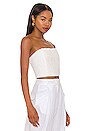 view 2 of 4 Top Bandeau Ceresi in White