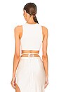 view 3 of 4 Latia Knit Tank in Soft White