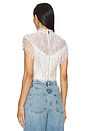 view 3 of 5 Pria Fringe Top in Off White