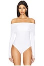 view 2 of 5 Elia Off Shoulder Bodysuit in Off White