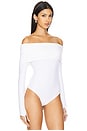 view 3 of 5 Elia Off Shoulder Bodysuit in Off White