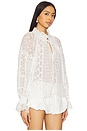 view 2 of 4 Norah Peasant Blouse in Off White