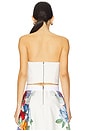 view 3 of 4 Hensley Bustier Top in Off White