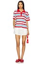 view 4 of 4 Tillie Striped Polo in Multi