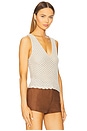 view 2 of 4 Annalise Tank in Oatmeal
