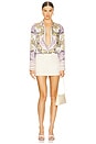 view 4 of 4 Lane Oversized Button Down in Day Dreamer