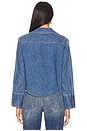 view 3 of 4 Hannon Button Down in Medium Indigo Chambray