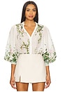 view 1 of 4 Charis Blouse in Ivy Romance