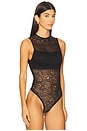 view 3 of 5 Nichol Lace Bodysuit in Black