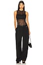 view 5 of 5 Nichol Lace Bodysuit in Black