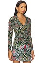view 2 of 4 Portia Ruched Top in Paisley Poem