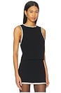 view 2 of 5 Amal Boxy Tank in Black