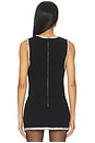 view 3 of 5 Amal Boxy Tank in Black