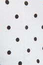 view 4 of 4 Sinclair Strapless Peplum Top in Black/White Dot in Black & White Dot