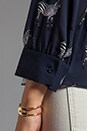 view 4 of 5 Willa Placket Top in Zebra Safari