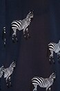 view 5 of 5 Willa Placket Top in Zebra Safari