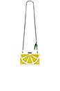 view 5 of 5 Cindy Lemon Clutch in Yellow