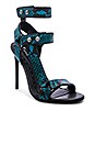 view 2 of 5 Tamryn Sandal in Teal & Black