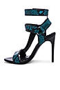 view 5 of 5 Tamryn Sandal in Teal & Black