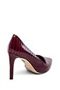 view 4 of 5 Dina Croc Embossed Pumps in Plum