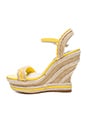 view 5 of 5 Janaya Sandal in Lemon & Natural