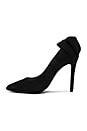 view 5 of 5 Dayna Suede Bow Back Heel in Black