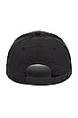 view 2 of 2 Circle Logo Ripstop Baseball Cap in Black