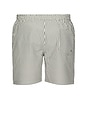 view 2 of 5 Warden Swimshorts in White & Blue