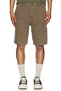 view 4 of 5 Alva Carpenter Shorts in Baked Brown