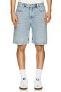 view 1 of 4 Lenny Shorts in Light Indigo
