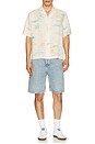 view 3 of 4 Lenny Shorts in Light Indigo