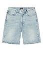 view 4 of 4 Lenny Shorts in Light Indigo