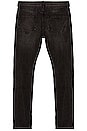 view 3 of 3 Cigarette Skinny in Washed Black