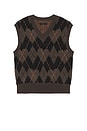 view 1 of 3 Adore Knit Tank Vest in Khaki Green
