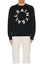 view 3 of 3 Diago Crew Neck Sweater in Black