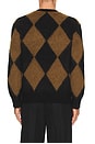 view 2 of 4 Bower Crew Neck Sweater in Black & Brown
