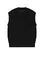 view 4 of 4 Josif Vest in Black